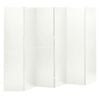 vidaXL 6-Panel Room Divider White 240x180 cm Steel