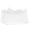 vidaXL Garden Mosquito Net 156 Mesh White 4 x 4 x 2.5 m Polyester