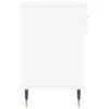 vidaXL Shoe Bench White 102x35x55 cm Engineered Wood