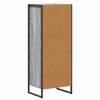 vidaXL Bathroom Cabinet Grey Sonoma 40 x 30 x 100 cm Engineered Wood