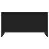 vidaXL Coffee Table Black 102x55.5x52.5 cm Engineered Wood