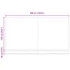 vidaXL Retractable Awning Manual Orange 400 x 200 cm Fabric