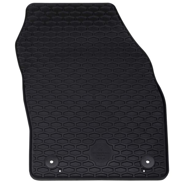 vidaXL Car Mat 4 pcs Black suitable for VW T-CROSS 2019- Rubber