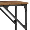 vidaXL Console Table Old Wood 140 x 29 x 75 cm Engineered Wood
