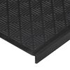 vidaXL Stair Treads 10 pcs 25x75 cm Rubber