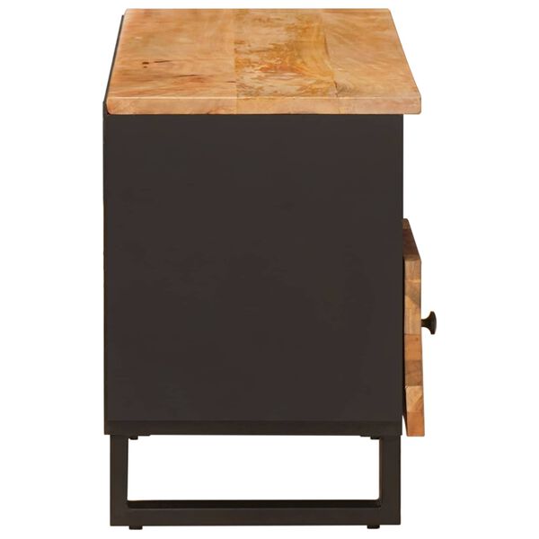vidaXL TV Cabinet Corona Brown 100 x 33 x 46 cm Solid Mango Wood