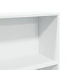vidaXL Bookcase White 80x24x176 cm Engineered Wood