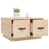 vidaXL Coffee Table 60x53x35 cm Solid Wood Pine