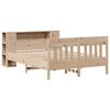 vidaXL Bookcase Bed without Mattress 120x200cm Solid Wood Pine