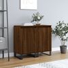 vidaXL Sideboards 2 pcs Brown Oak 40x35x70 cm Engineered Wood