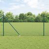 vidaXL Fence Post Green 25 x 1 m (16 x 16 mm mesh) Steel