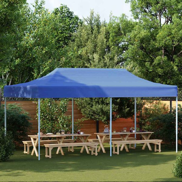 vidaXL Foldable Tent Pop-Up 3x6 m Blue