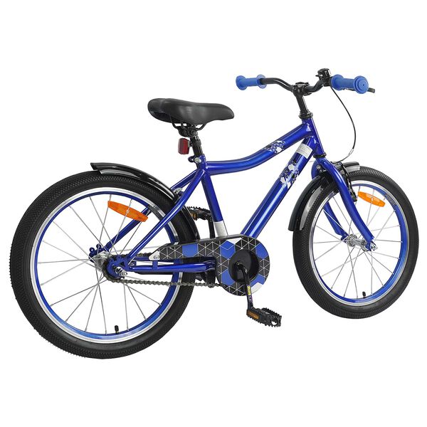 vidaXL Kids Bike 20'' for 6-11 Years Old Dark Blue