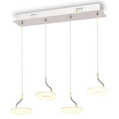 vidaXL LED Pendant Lamp with 4 Lights Warm White