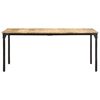 vidaXL Dining Table 180x90x76 cm Rough Mango Wood