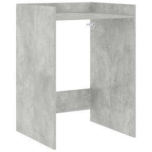 vidaXL Wash Machine Cabinet Concrete Grey 67.5 x 62 x 97 cm