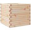 vidaXL Garden Planter 50x50x46 cm Solid Wood Pine