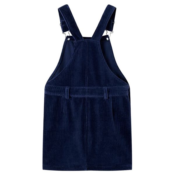 Kids' Overall Dress Corduroy Navy 92