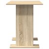 vidaXL Dining Table Sonoma Oak 110x60x75 cm Engineered Wood