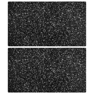 vidaXL Chopping Boards 2 pcs with Granite Pattern Tempered Glass