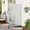 vidaXL Privacy Screen Grey 100 x 50 x 180 cm Steel