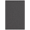vidaXL Doormat Black 60 x 90 cm Polypropylene