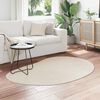 vidaXL Area Rugs HUARTE Beige 120 x 170 cm Polyester