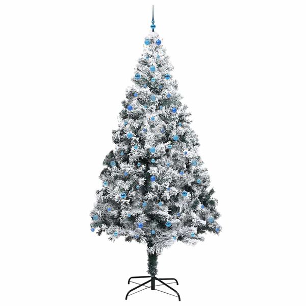 vidaXL Christmas Tree with 300 LEDs with Stand Green 300 cm PVC