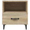 vidaXL Bedside Cabinets 2 pcs Sonoma Oak Engineered Wood