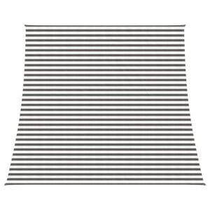 vidaXL Sunshade Sail Light Grey and White 4 / 5 x 4 m HDPE