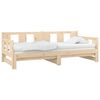 vidaXL Pull-out Day Bed without Mattress Solid Wood Pine 2x(90x200) cm