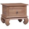 vidaXL Bedside Cabinet 45x35x40 cm Solid Teak Wood