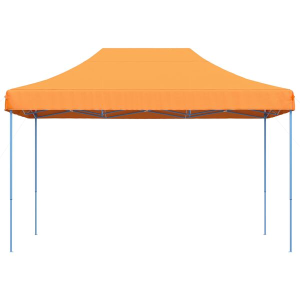 vidaXL Party Tent Folding Orange 279 x 410 x 315 cm Oxford Fabric
