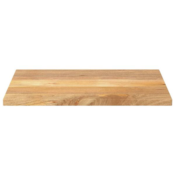 vidaXL Table Top 80x60x2.5 cm Rectangular Solid Wood Mango