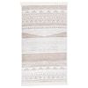 vidaXL Rug Beige 120x180 cm Cotton