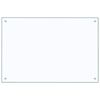 vidaXL Kitchen Backsplash Transparent 90 x 60 cm Tempered Glass