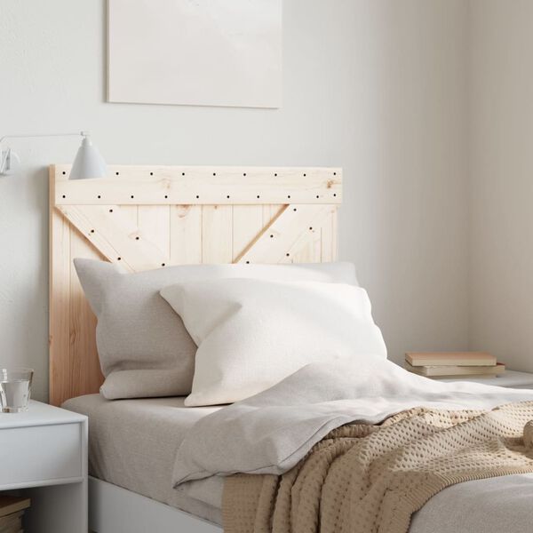 vidaXL Headboard 80x104 cm Solid Wood Pine