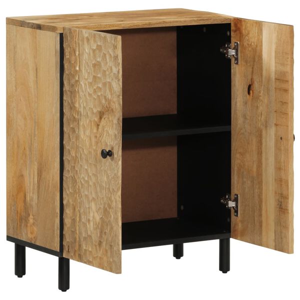 vidaXL Side Cabinet 60x33x75 cm Solid Wood Mango
