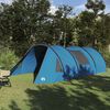 vidaXL Tunnel Tent with Roof Blue and Grey 805 x 405 x 211 cm