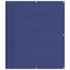 vidaXL Balcony Screen Blue 120x1000 cm 100% Polyester Oxford