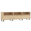 vidaXL TV Cabinet Sonoma Oak 150x30x44,5 cm Engineered Wood
