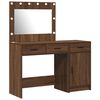 vidaXL Dressing Table 2 pcs Brown 40 x 41 x 75 cm Engineered wood
