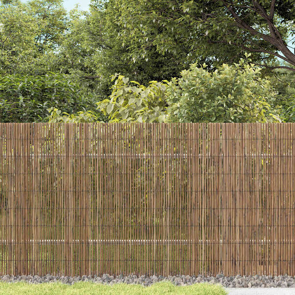 vidaXL Reed Fence Natural 400 x 140 cm Reed