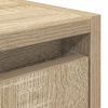 vidaXL Wall-Mounted Bedside Cabinets 2 pcs Sonoma Oak 38x34x40 cm
