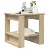 vidaXL Coffee Table Sonoma Oak 51 x 50 x 50 cm Engineered Wood
