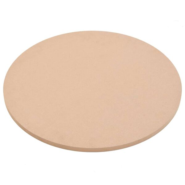vidaXL Table Top Round MDF 600x18 mm