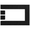 vidaXL TV Cabinet Set Wall-mounted 10 pcs Black Oak Engineered Wood