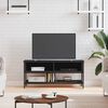 vidaXL TV Cabinet Black 100x35x45 cm Engineered Wood