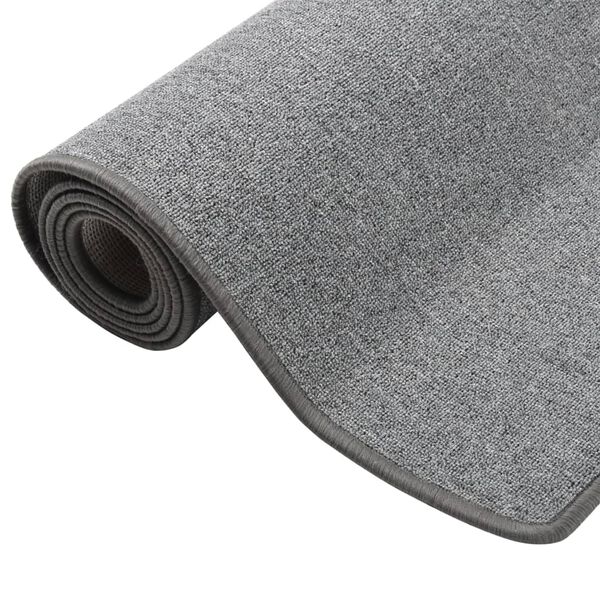 vidaXL Carpet Runner Dark Grey 50x100 cm