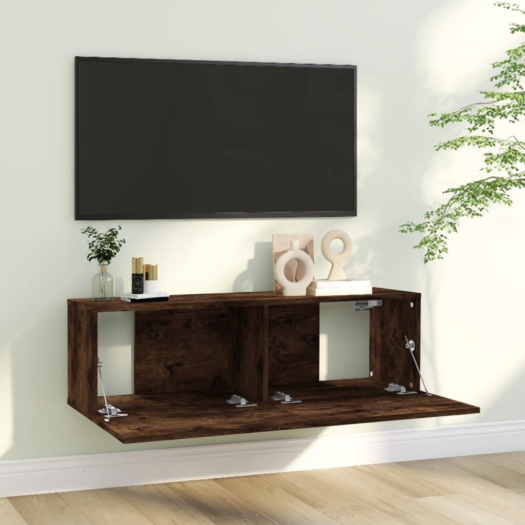 Tv unit sales wooden wall
